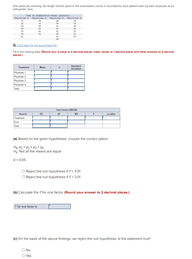 One particular morning, the length of time spent