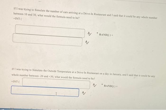 The function RANDO generates a Random Number from