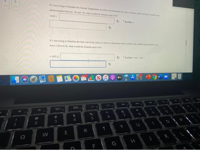 The function RANDO generates a Random Number from