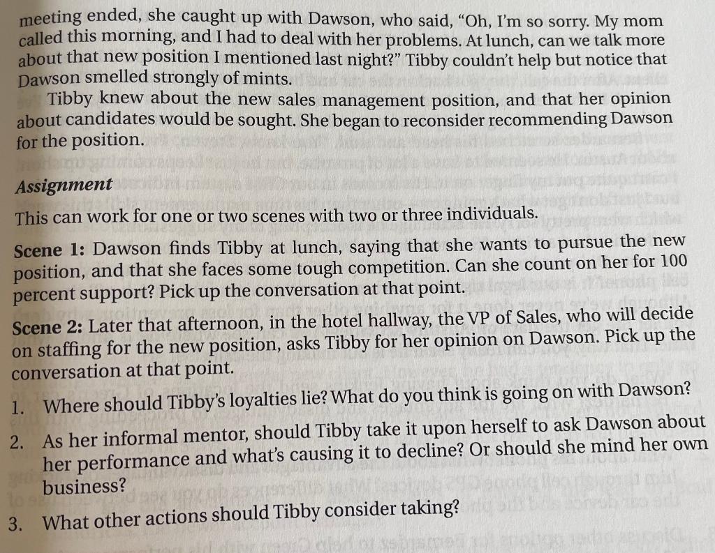 Information for the role play can be found on