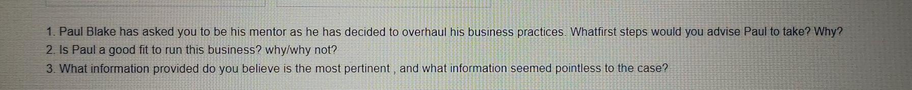 Please help me in this case study. Thank you