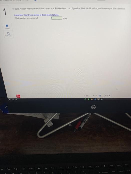 QUESTION 1: In 2012, Alexion Pharmaceuticals had