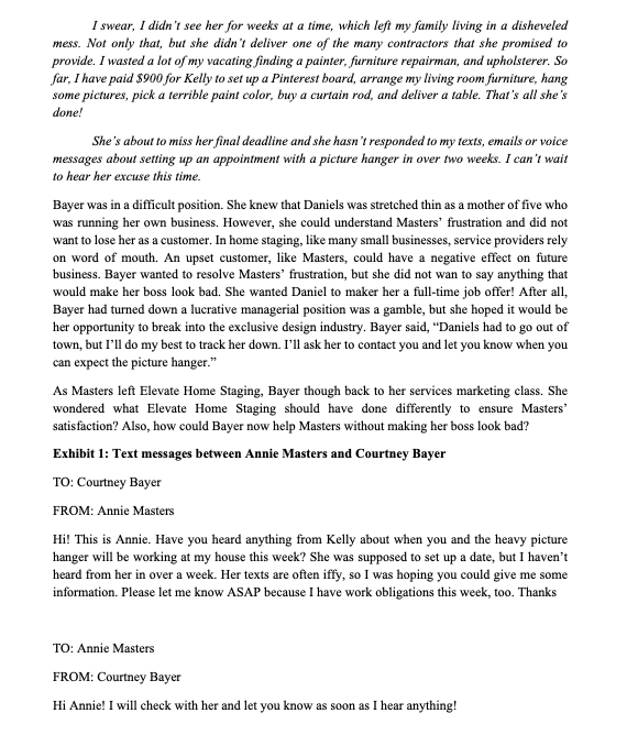 Courtney Bayer, was managing her new boss' social