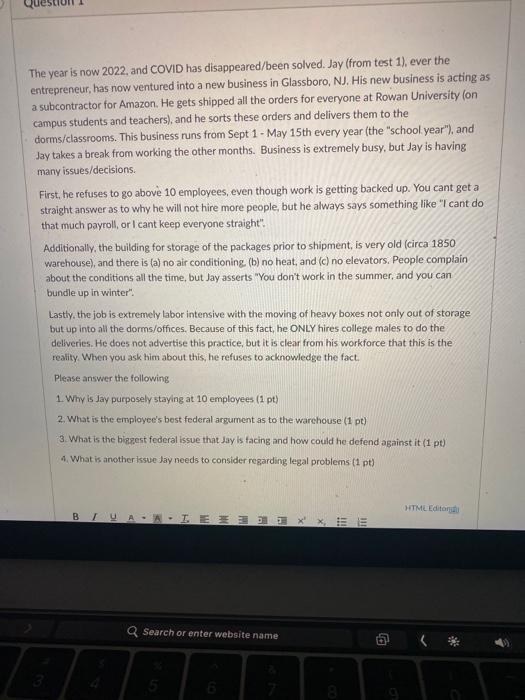 The year is now 2022, and COVID has