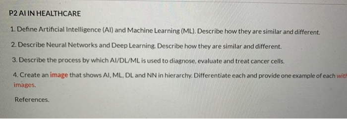 Write in a bullet point paper answering the