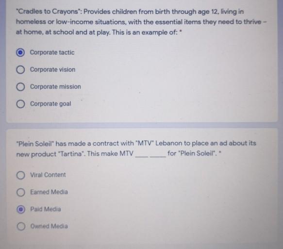 Marketing course "Gardenia company for food is