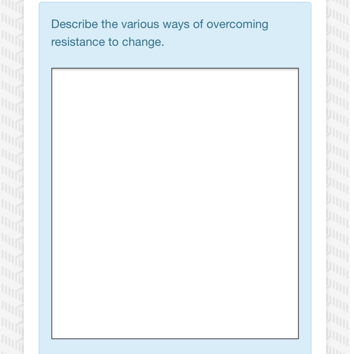 ( 20 to 40 words ) Describe the various ways of