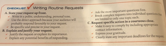 Choose an incident from your own experiences and