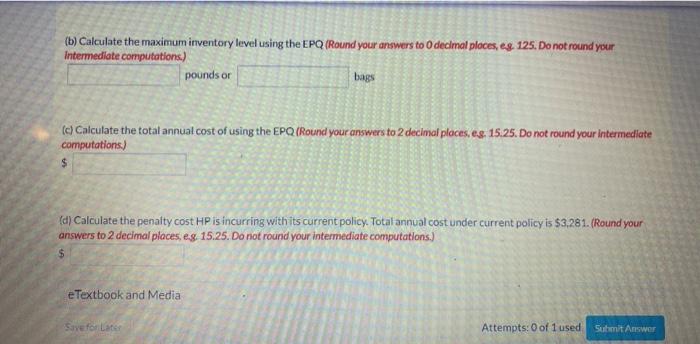 Question 6 of 7 < > -715 View Policies Current