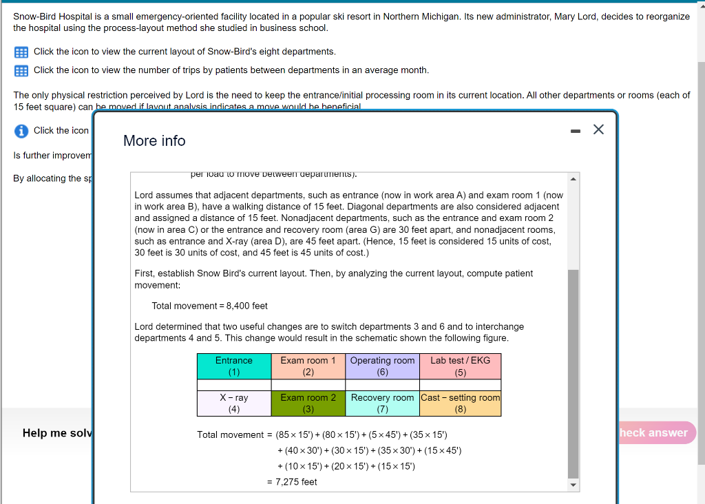 Snow-Bird Hospital is a small emergency-oriented