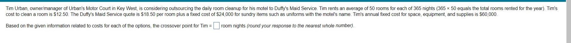 Tim Urban, owner/manager of Urban's Motor Court