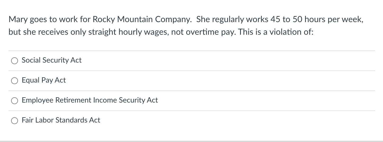 Which of the following are reasons for the