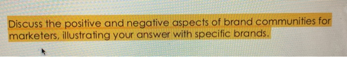 Discuss the positive and negative aspects of