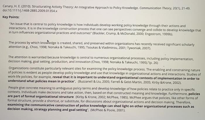 2-3 paragraphs QUESTION 3 Based on our study of