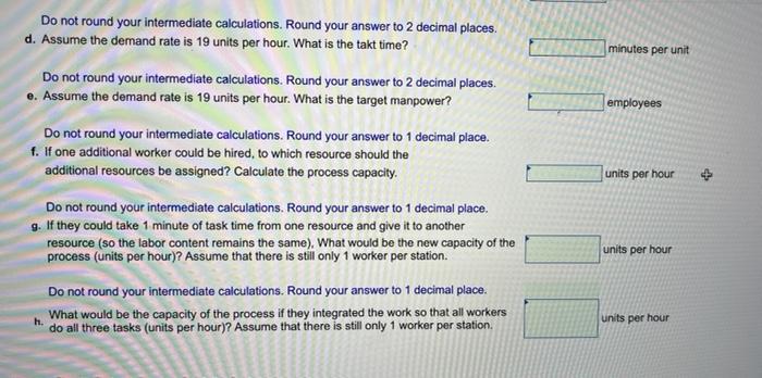 Consider a process consisting of three resources.