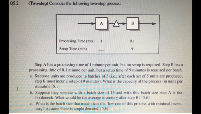 Q5.2 (Two-step) Consider the following two-step