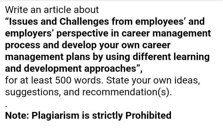 Write an article about "Issues and challenges