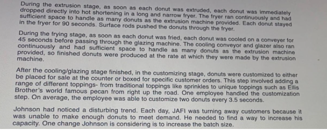 Please read the below mini case carefully, then