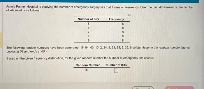 Arnold Palmer Hospital is studying the number of