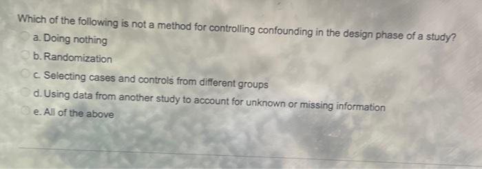 Which of the following is not a method for