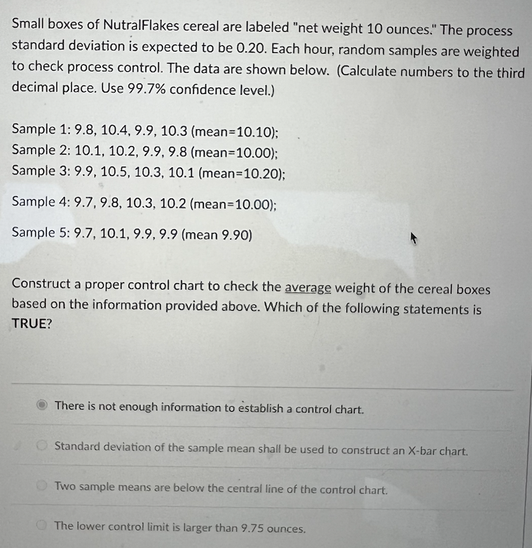 Small boxes of NutralFlakes cereal are labeled