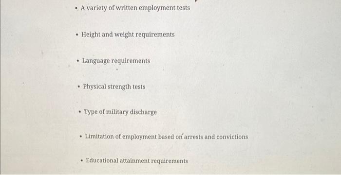 9. Look at the examples of neutral requirements