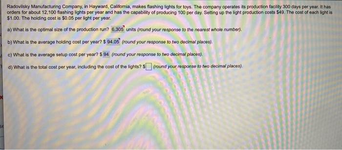 Radovilsky Manufacturing Company, in Hayward,