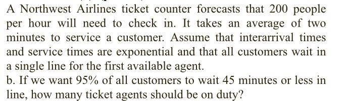 A Northwest Airlines ticket counter forecasts