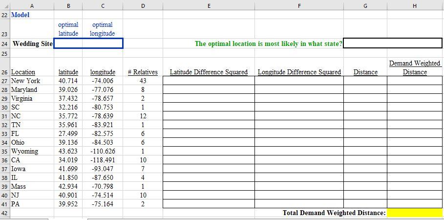 Please answer questions 1-3 and fill out the