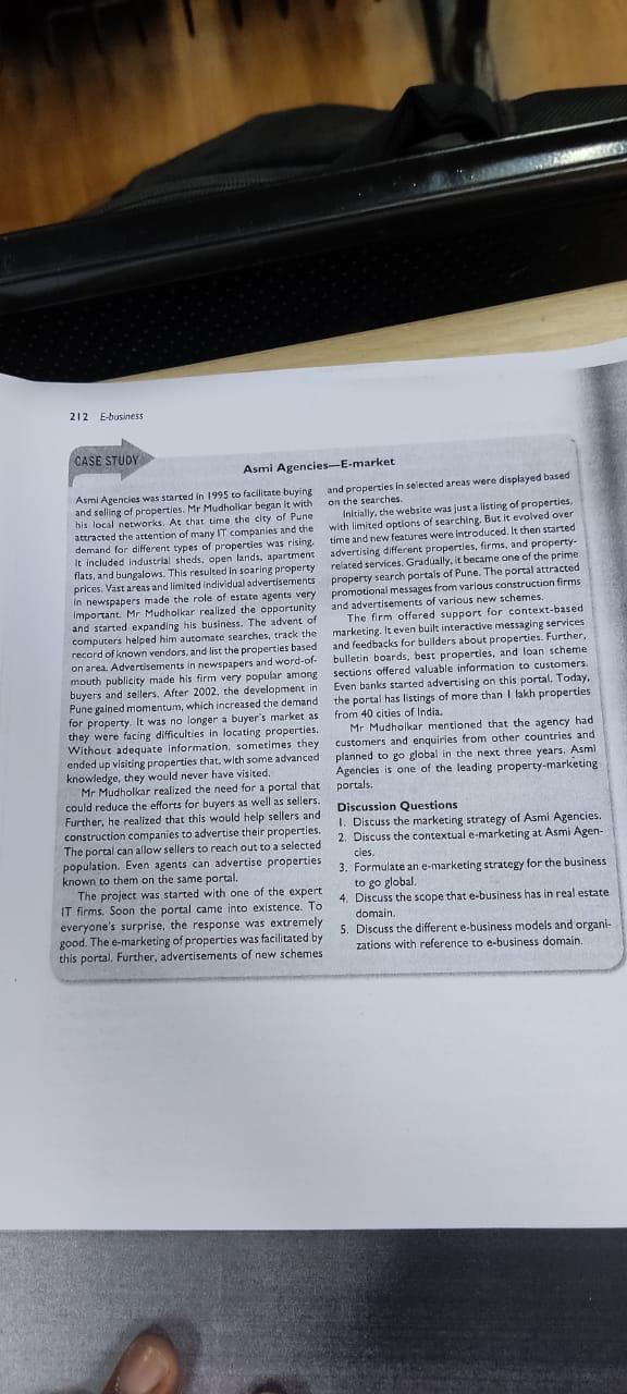 question: Explain porters five forces model and