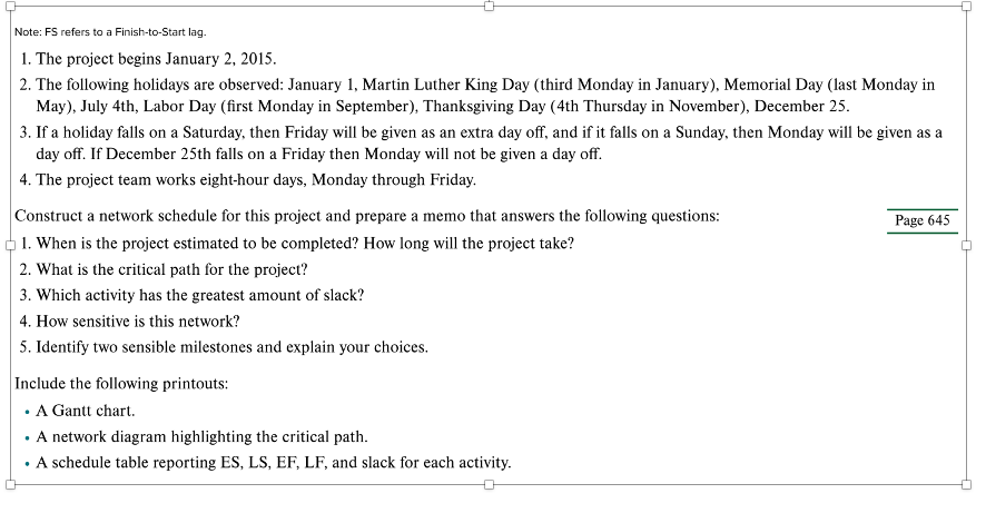 I NEED ANSWERS TO QUESTION 2 AND 3 Note: FS