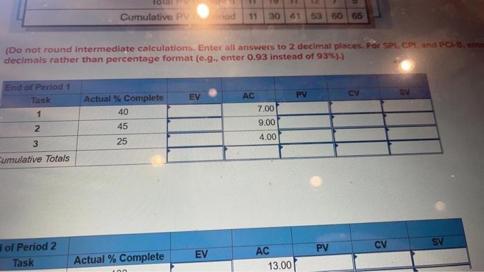 Given the project network and baseline