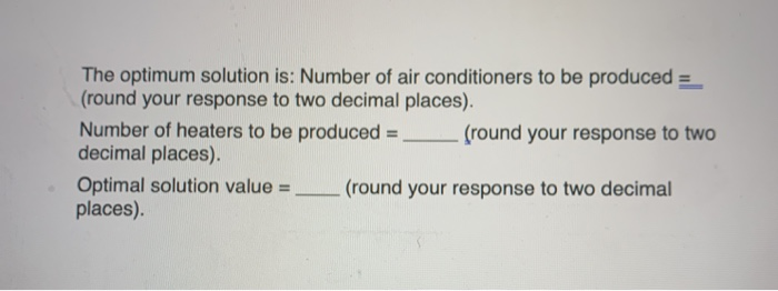 %) Problem B.11 Each coffee table produced by