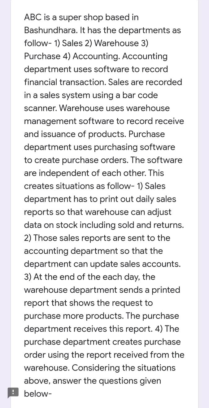c) Discuss a procurement process for a product