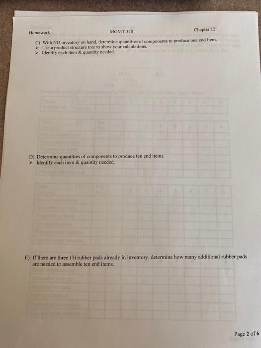Chapter 12 Kylee Cluesenyt 370 Components Top