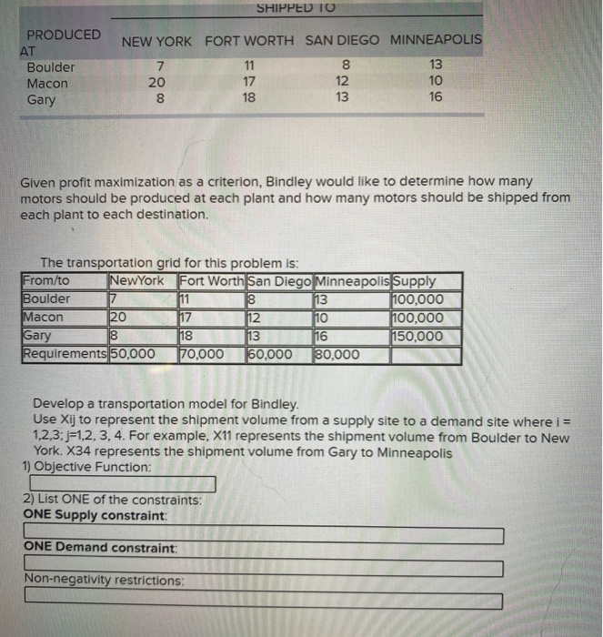 Bindley Corporation has a one-year contract to