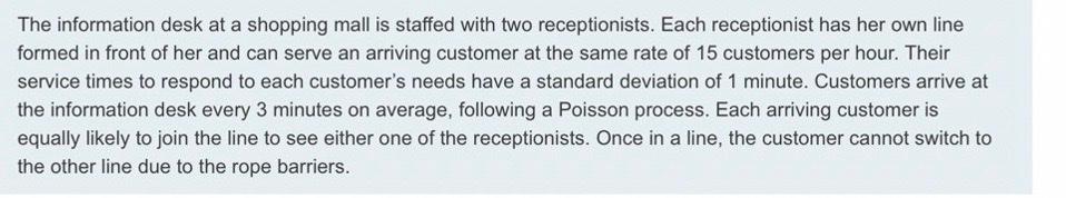 The information desk at a shopping mall is