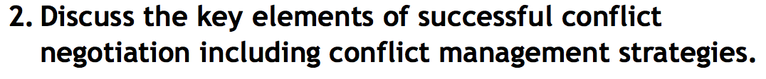 2. Discuss the key elements of successful