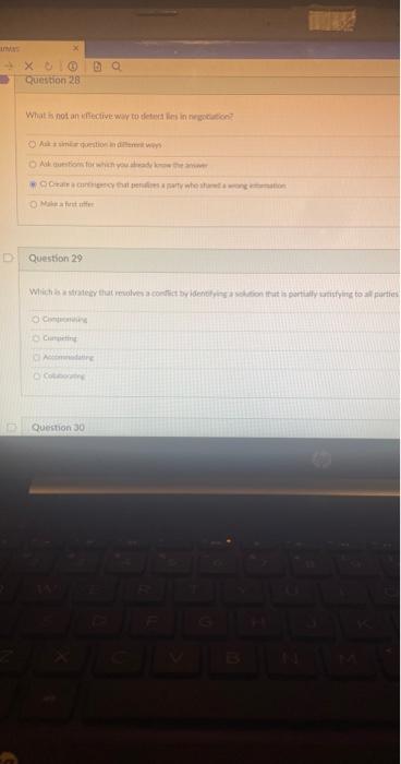 Walina fing intien Question 29 Cirturiting What