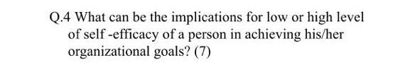 Please Help Q.4 What can be the implications for