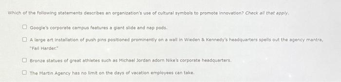 Identify the step in the innovation process at