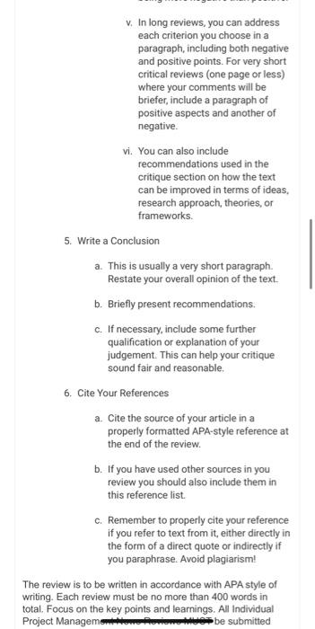 plz write in detail according to instructions...