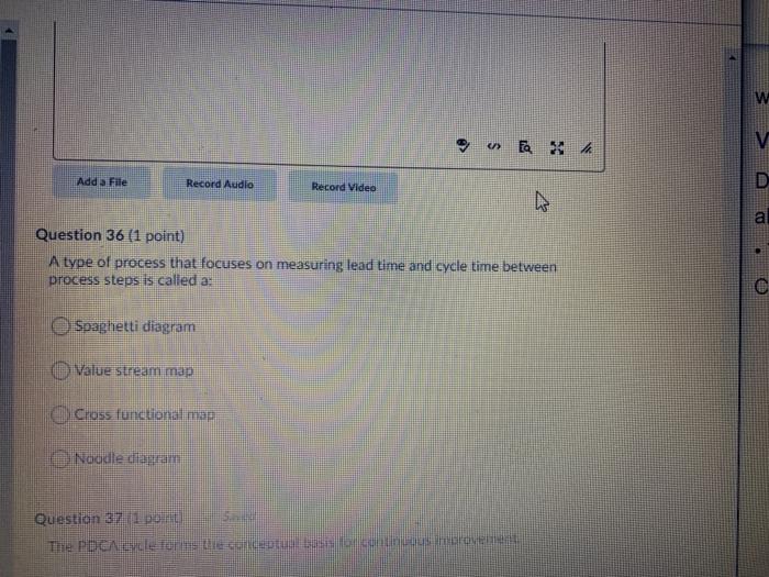 w > e fa 30 h V Add a File Record Audio D Record