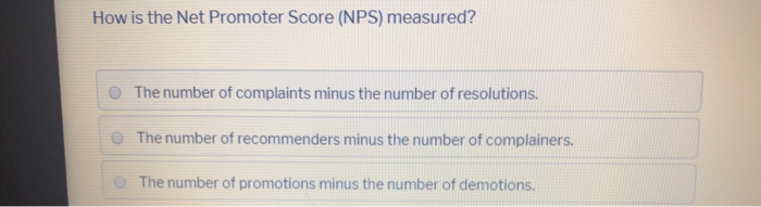 Customer satisfaction is achieved when: an