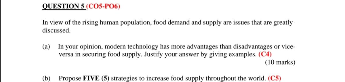 COURSE OUTCOMES COVERED: CO 1: State the