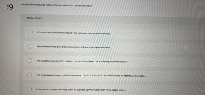 bussiness communication class work. please answer