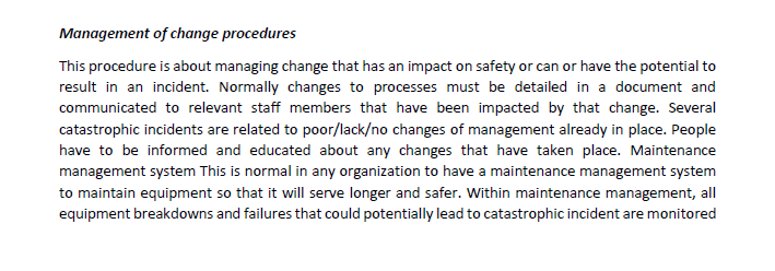 Based on the case study above "Stardust Petroleum