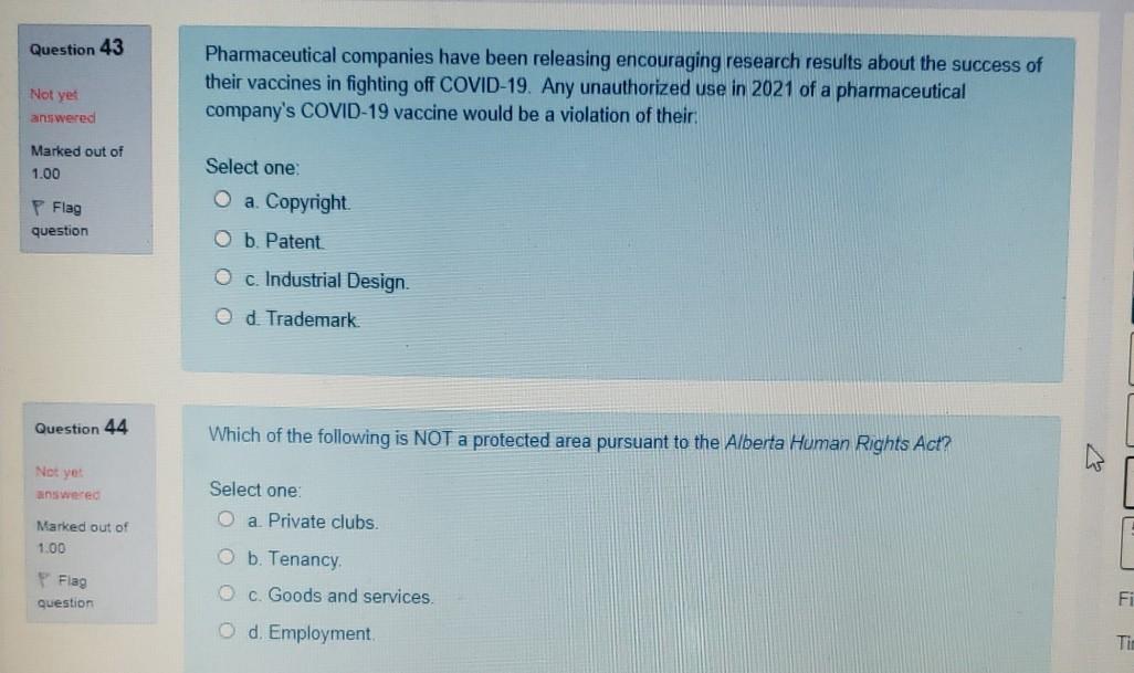 Question 53 How much time does someone have to