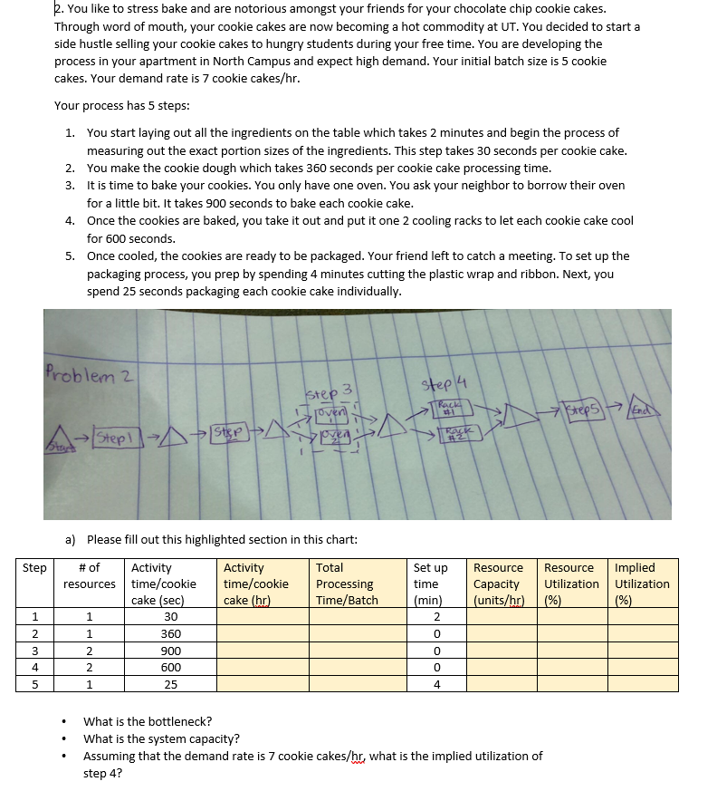 PLEASE show all calculations and formulas while