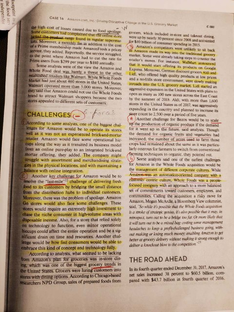 please answer : Industry analysis and company